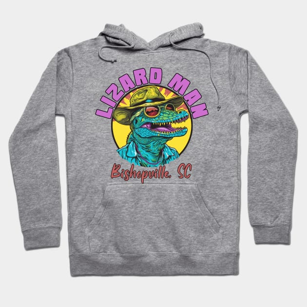 Lizard Man Laid Back Hoodie by Dead Is Not The End